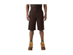 Dickies Men (44) 13-Inch Loose Shorts Dark Brown