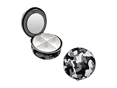 EZY DOSE Travel Pill Organizer with Built-in Mirror