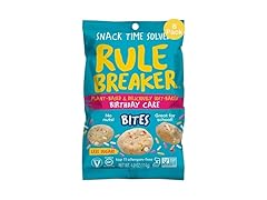 (6pk) Rule Breaker Snack Bites - Birthday Cake
