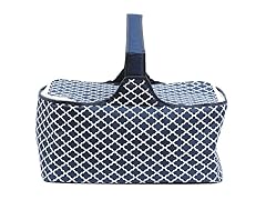 Nautical 18" Insulated Basket, Medallion