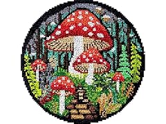 Generic Mushroom Pattern Latch Hook Rug Kits