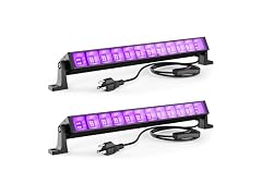 2PCS 40W LED Black Light Bar