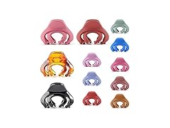 FITDON 4PCS Large & 8PCS Small Jaw Clips