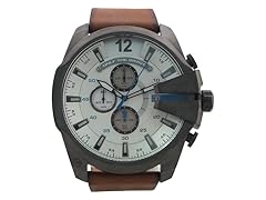 Diesel DZ4280 Chronograph Tan Leather Watch