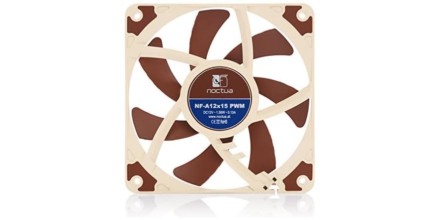 Noctua NF-A12x15 PWM,Slim Fan, 4-Pin