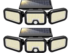 Solar Flood Lights Outdoor, 256 Led