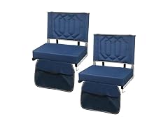 Stadium Seats with Back Support, 2 Pack