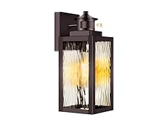 Brightever Motion Sensor Outdoor Wall Sconce Lantern