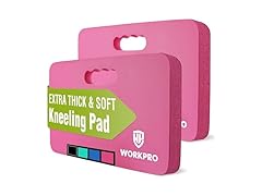 WORKPRO Extra Thick Kneeling Pad, 2pk Pick Color