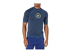 Kanu Surf Men's Navy Swim Shirt (M)