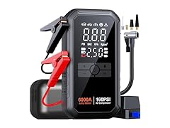 10-in-1 Jump Starter with Air Compressor