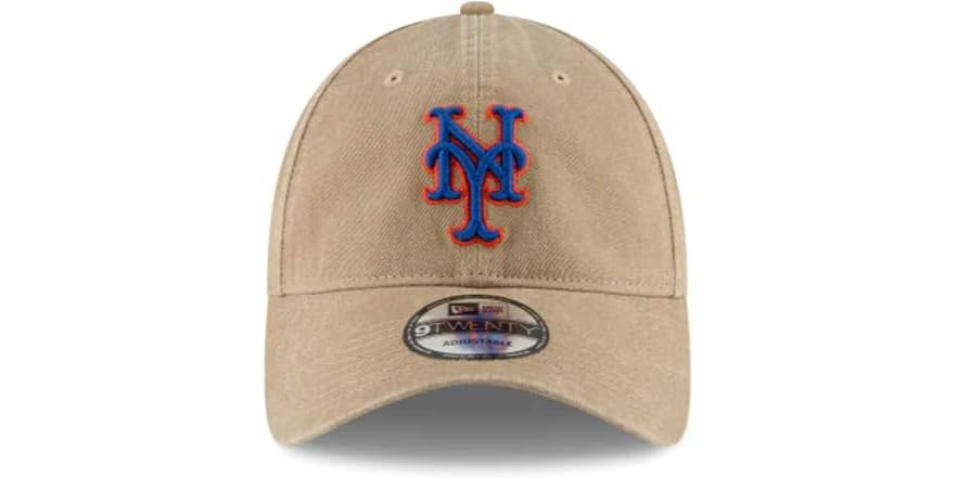 Mets Khaki 9TWENTY Adjustable Hat