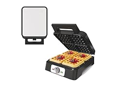 SUNVIVIPRO 4 Slices Belgian Waffle Maker
