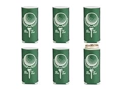 Fun Express 6 1/2" Golf Party Slim Can Coolers - 12 Piece