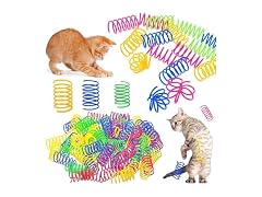 Runcaidamai 200Pcs Cat Spring Toys