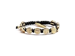 My Saint My Hero Gold Benedictine Bracelet