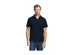 SAKS Fifth Avenue Mens SS Textured Pique Polo