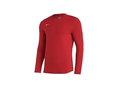 Mizuno Women's Red L/S Crew (XL)