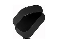Zone Tech SS0019 Side Window Cling On Sun Shades- 2-Pack Bl