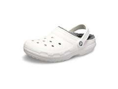 Crocs Classic Lined Unisex Clogs White