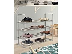 4 Tier Shoe Rack Book Shelf