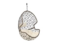 Sunnydaze Decor Danielle Hanging Egg Chair- Choose Color
