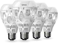SANSI 200 Watt Equivalent LED Light Bulb 4 Pack