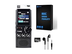 WUCOTC 264GB Digital Voice Recorder