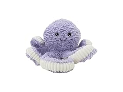 Linzy Plush Octopus Dog Toy, Soft Crinkle