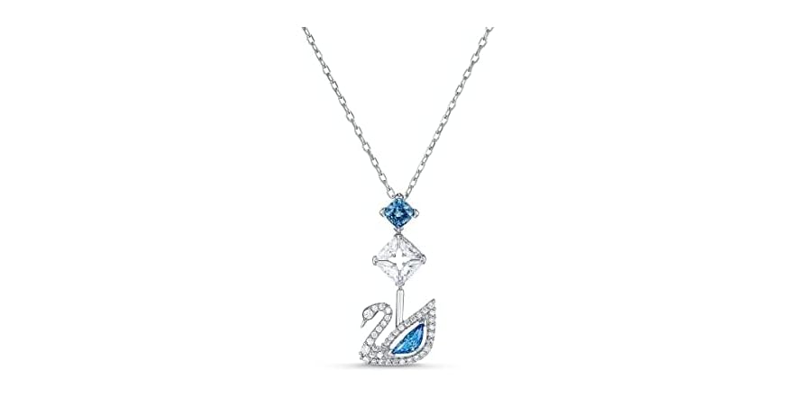Swarovski Dazzling Swan Y Necklace