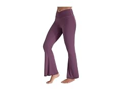 Sunzel Flare Leggings 30in S Burgundy