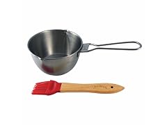 Jim Beam Stainless Steel Basting Pot Set