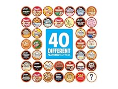 40CT Two Rivers Coffee Flavored Coffee Pods KCups
