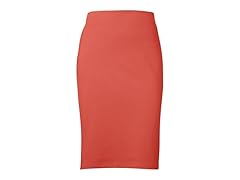 Juniors Pencil Skirt, Passion Fruit