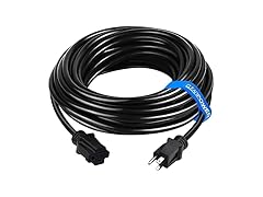 Clear Power 50 ft HD Outdoor Extension Cord 12/3
