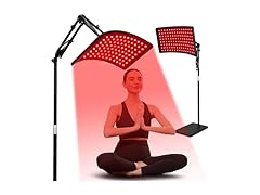 Viconor Red Light Therapy Lamp Black