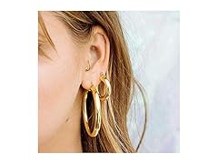 Doubnine Hoop Earrings Sets
