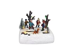 Christmas Village Snowball Fight