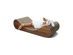 FluffyDream Cat Scratch Post Lounge Bed