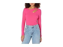 The Drop Women's Doug Cutout Knit Top