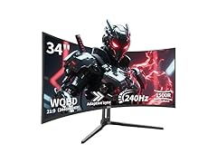 ZZA | 34 Inch Curved Gaming Monitor |  240HZ