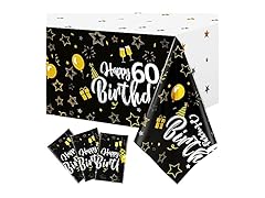 6 Pack Happy 70th Birthday Table Cloths
