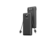 VEGER 10000mAh Power Bank w/Wall Plug