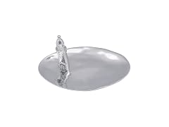 MARIPOSA LIGHTHOUSE 3D OVAL PLATTER 