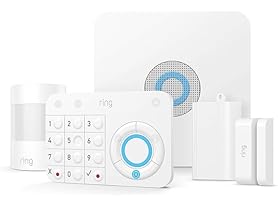 Ring 5-Piece Home Alarm Security System, Optional 24/7 Professional Monitoring