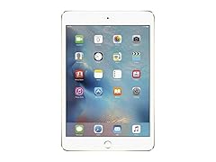 Apple iPad Mini 4, 16GB, Gold - WiFi (Renewed) (Open Box)