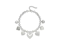 TENTMENTISE Silver Heart Necklaces