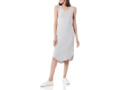 Amazon Essentials Women's V-Neck Midi Dress