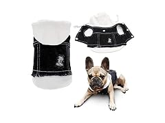 SILD Dog Jean Jacket Vest Pet Blue Denim Coa