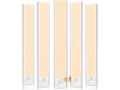 (5 Pk) VerRon Motion Sensor Under Cabinet Lighting - Your Choice